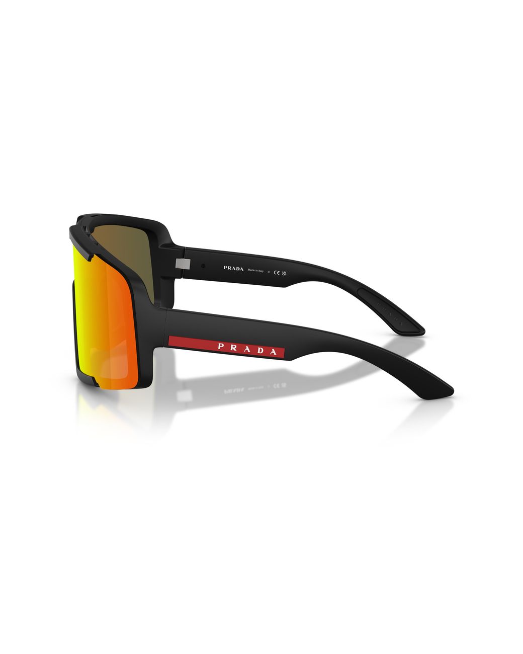 Prada Linea Rossa Red Ps B07S 1Bo70U Sunglasses Injected Geometric Normal for men