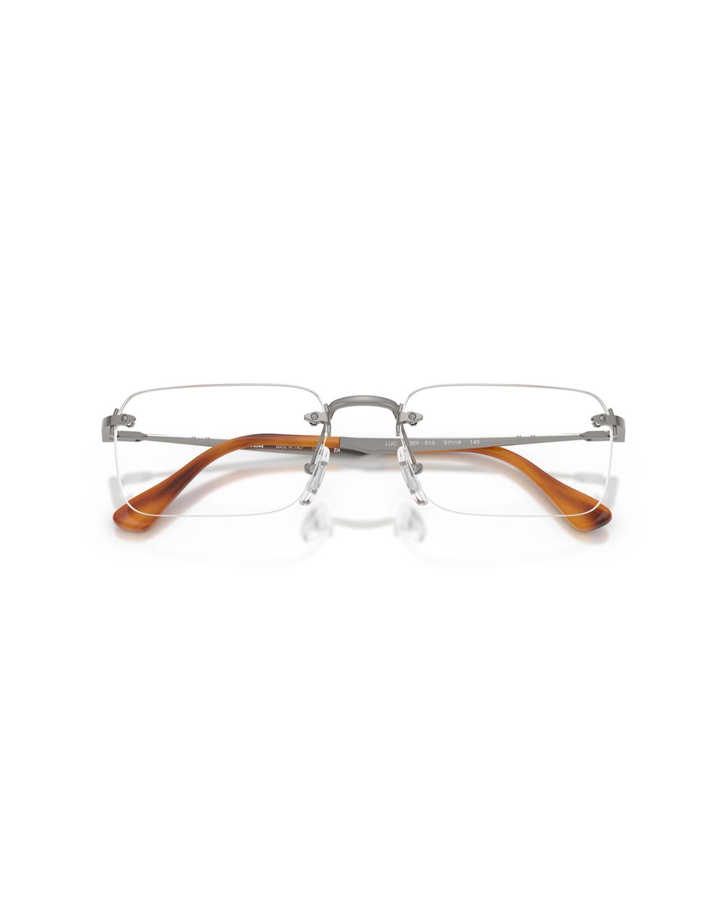 Persol Black Po1030V Luc 513 Optical Frames Metal Transparent Squared Normal
