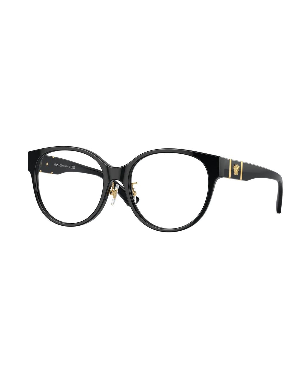 Versace Black Ve3351D Gb1 Optical Frames Acetate Pantos Normal