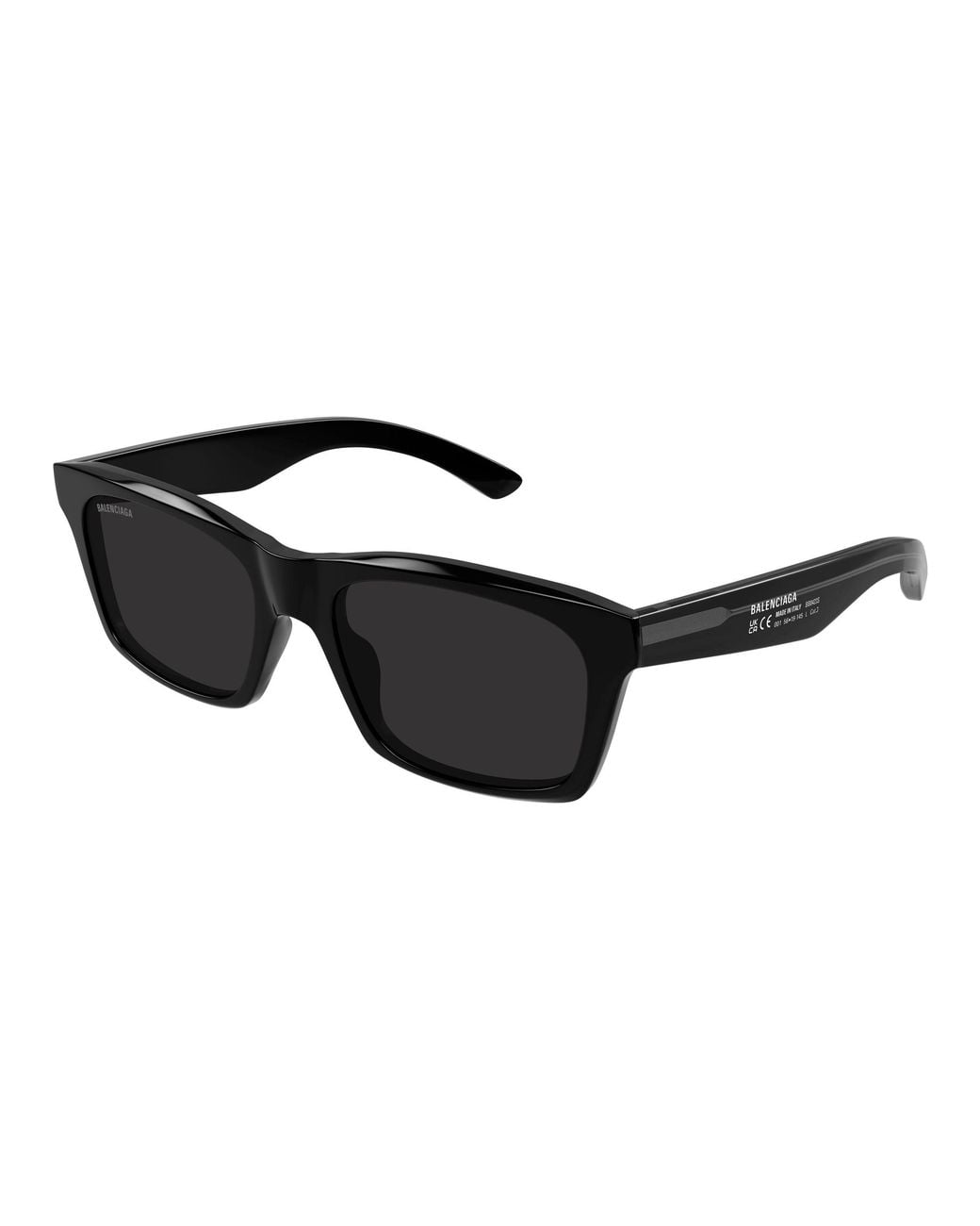 Balenciaga Black Bb0423S 001 Sunglasses Acetate Squared for men