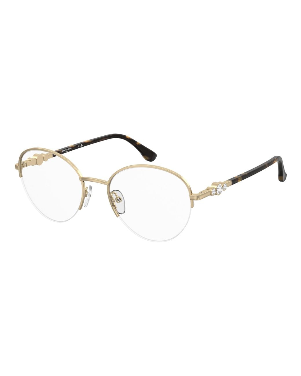 Pierre Cardin Black P.C. 8935 000 Optical Frames Metal Pantos Normal