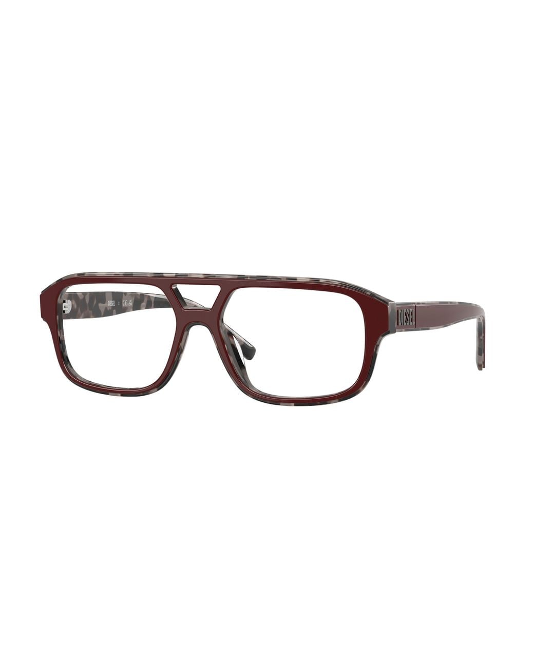 DIESEL Black Dl4029U 2072 Optical Frames Acetate Transparent Pilot Normal