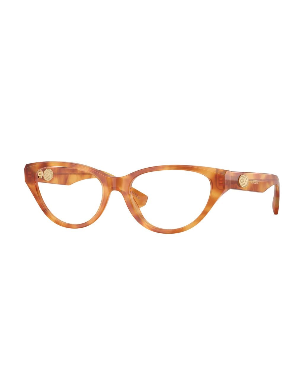 Burberry Black Be2467 4256 Optical Frames Acetate Transparent Cat Eye Normal