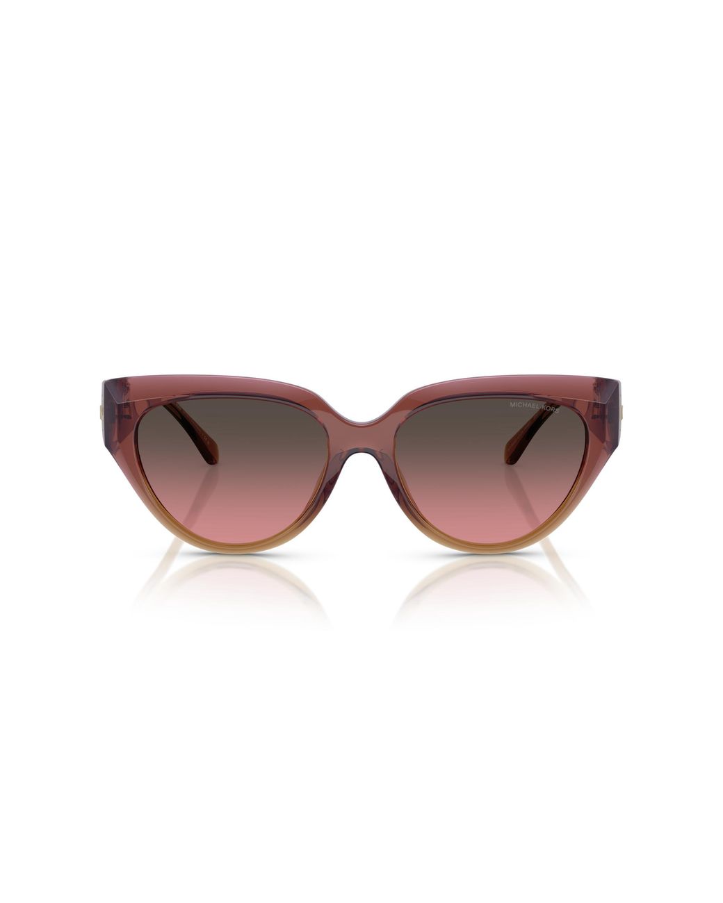 Michael Kors Black Mk2241U Boca Raton 325611 Sunglasses Injected Cat Eye Normal Shaded