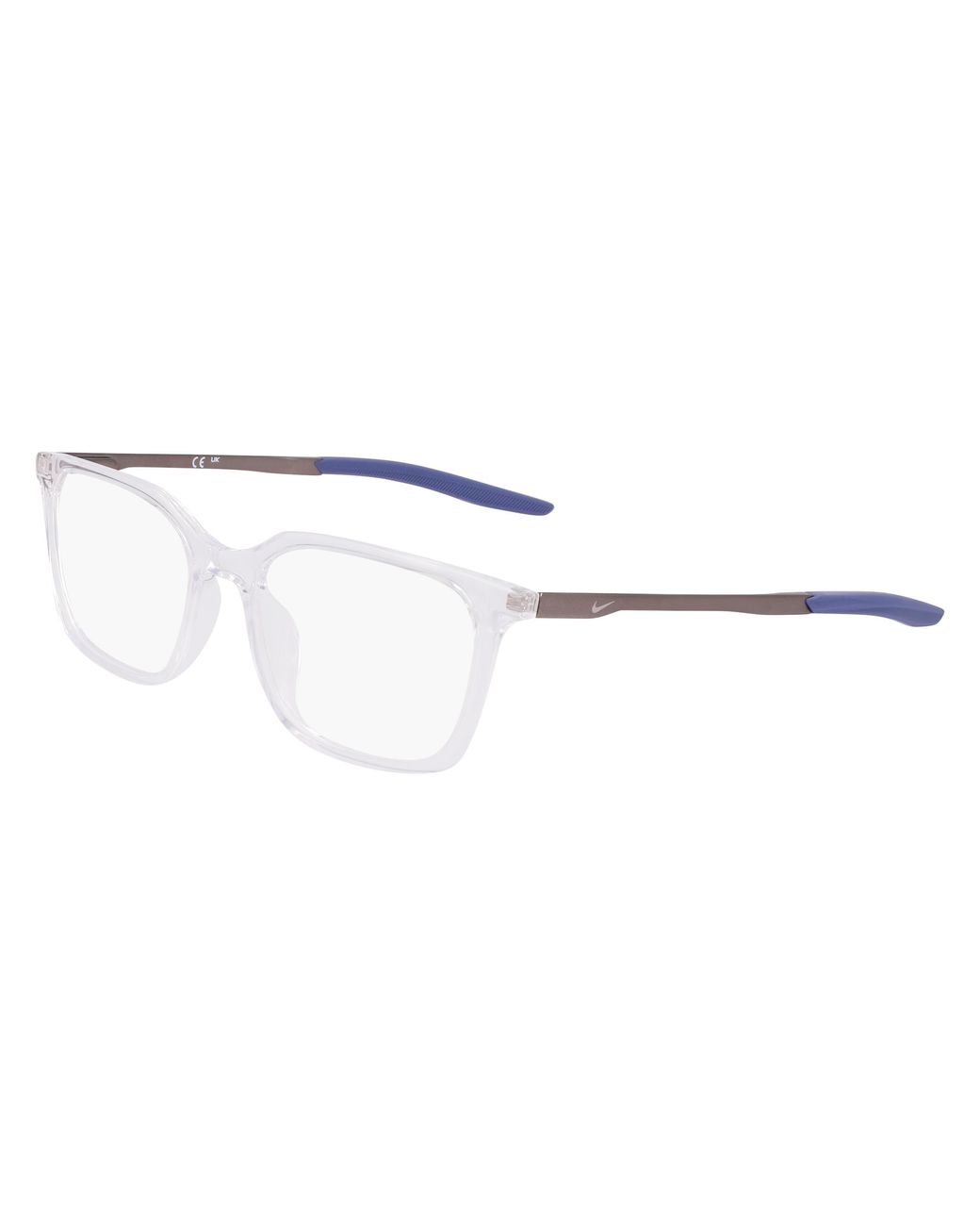 Nike Black 7227 900 Optical Frames Bio-Inject Squared Normal for men