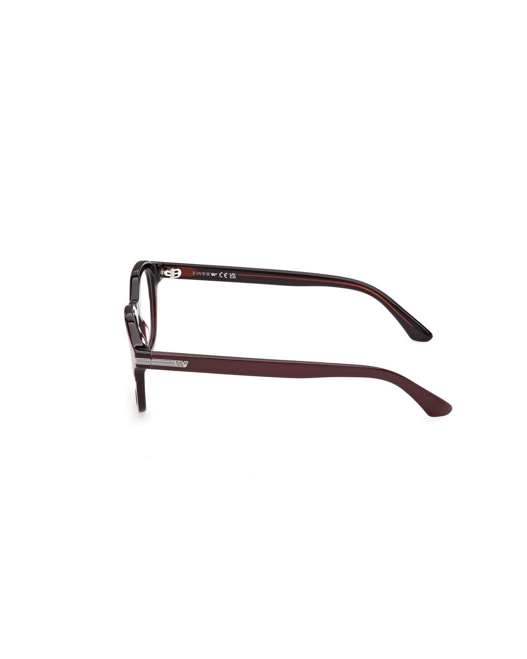 Web Black We5482 71 Optical Frames Acetate Geometric Normal for men