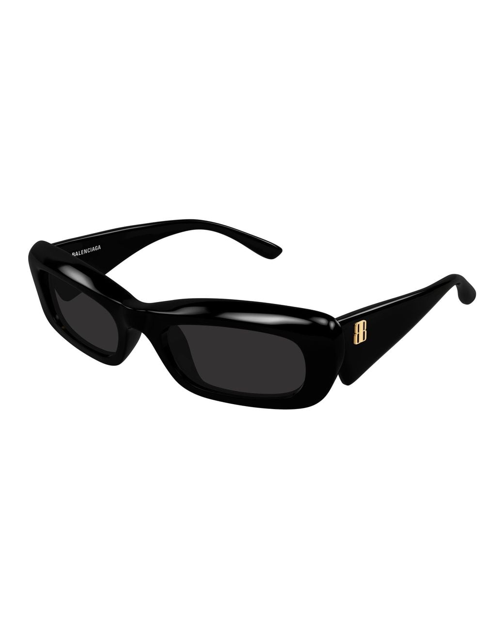 Balenciaga Black Bb0504S 001 Sunglasses Acetate Squared