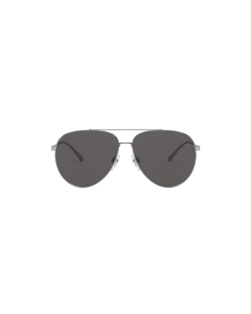 Ralph Lauren Gray Rl7068 941587 Sunglasses Metal Pilot Normal for men