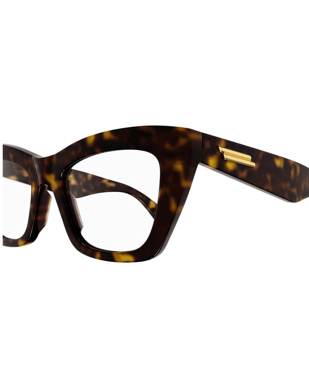 Bottega Veneta Black Bv1215O 002 Optical Frames Acetate Cat Eye