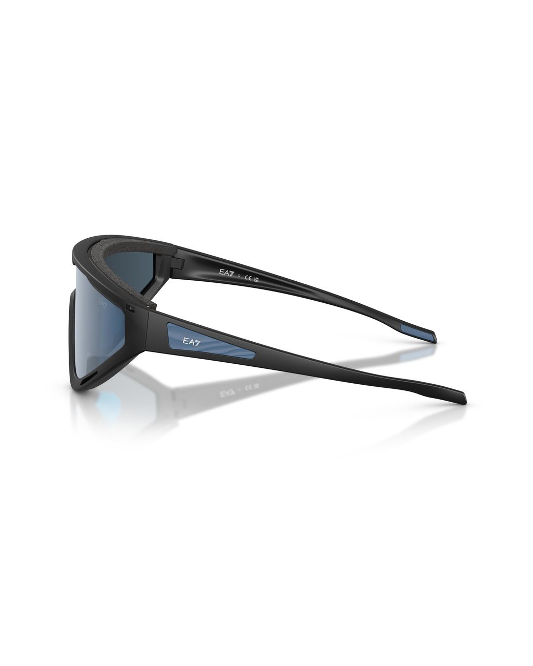 Moncler Black Q74001 628887 Sunglasses Injected Geometric Mirror for men