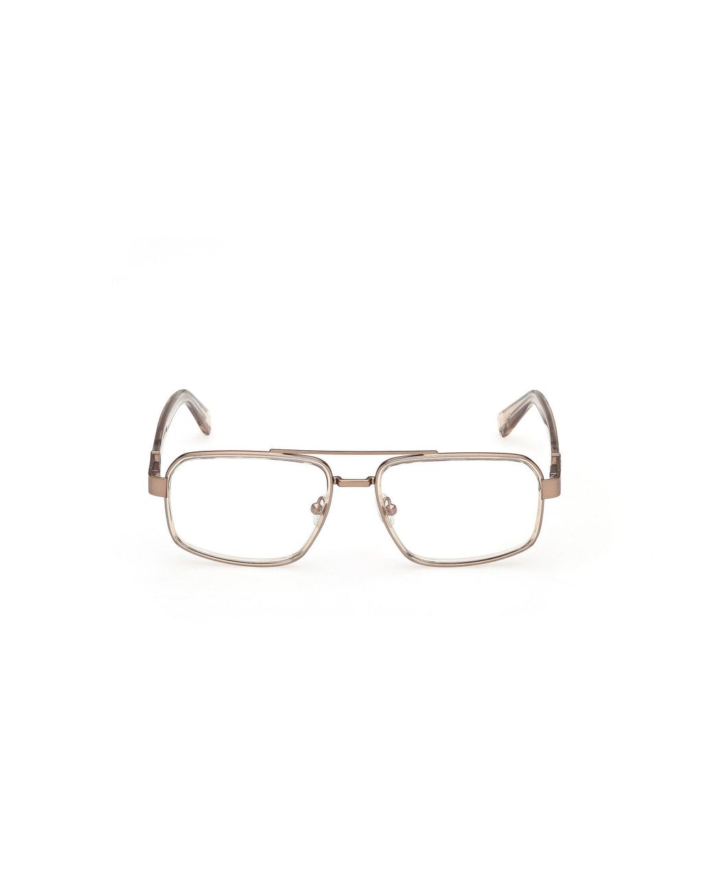Guess Black Gu50372 045 Optical Frames Metal Squared Normal for men