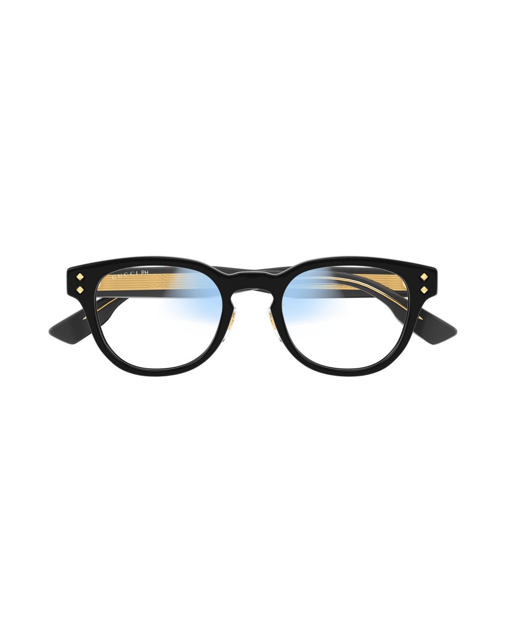 Gucci Black Gg1470Sj 001 Sunglasses Acetate Transparent Round Photochromic for men