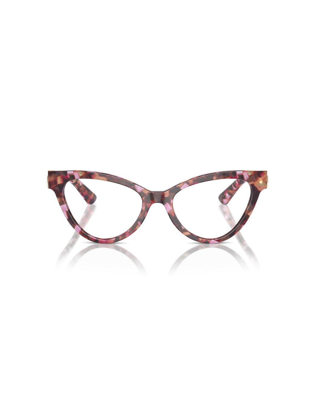 Dolce & Gabbana Black Dg3394 3440 Optical Frames Acetate Transparent Cat Eye Normal