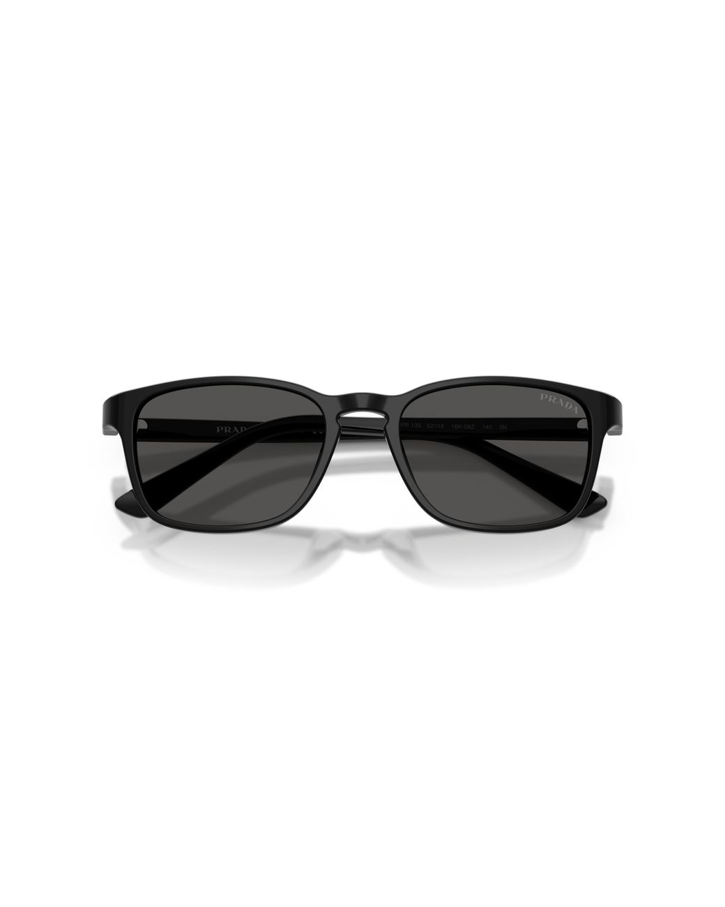 Prada Black Pr D13Su 16K08Z Sunglasses Acetate Pillow Normal for men