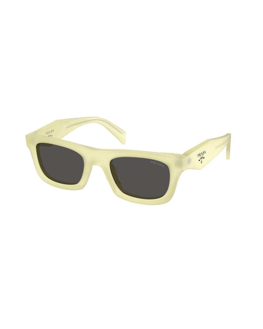 Prada Black Pr C06S 21G08Z Sunglasses Acetate Pillow Normal