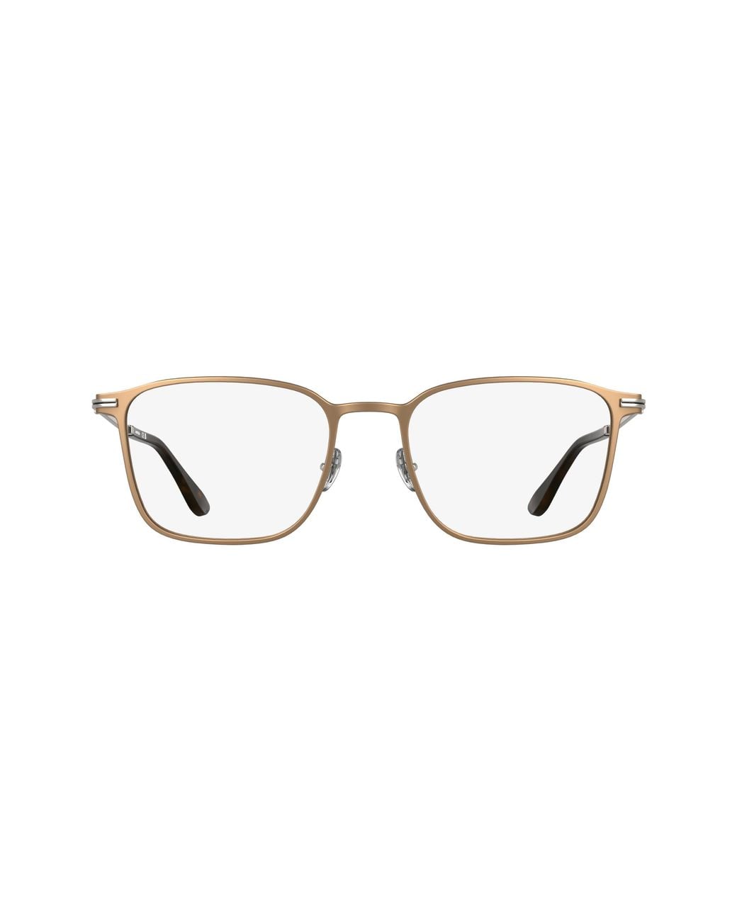 Lacoste Black L2325 275 Optical Frames Metal Squared Normal for men