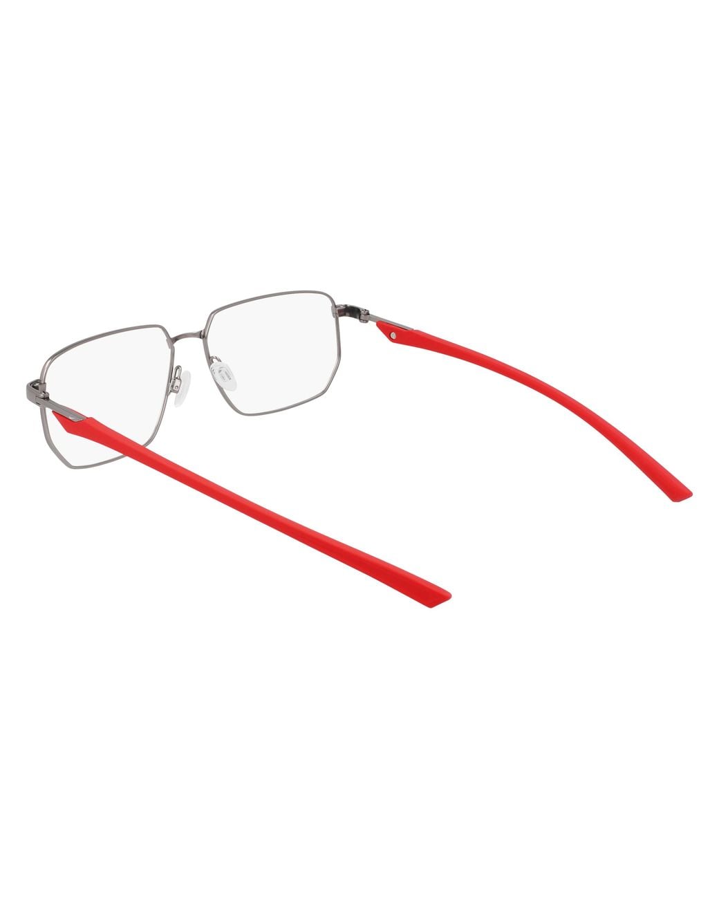 Nike Black 4317 076 Optical Frames Metal Squared Normal for men