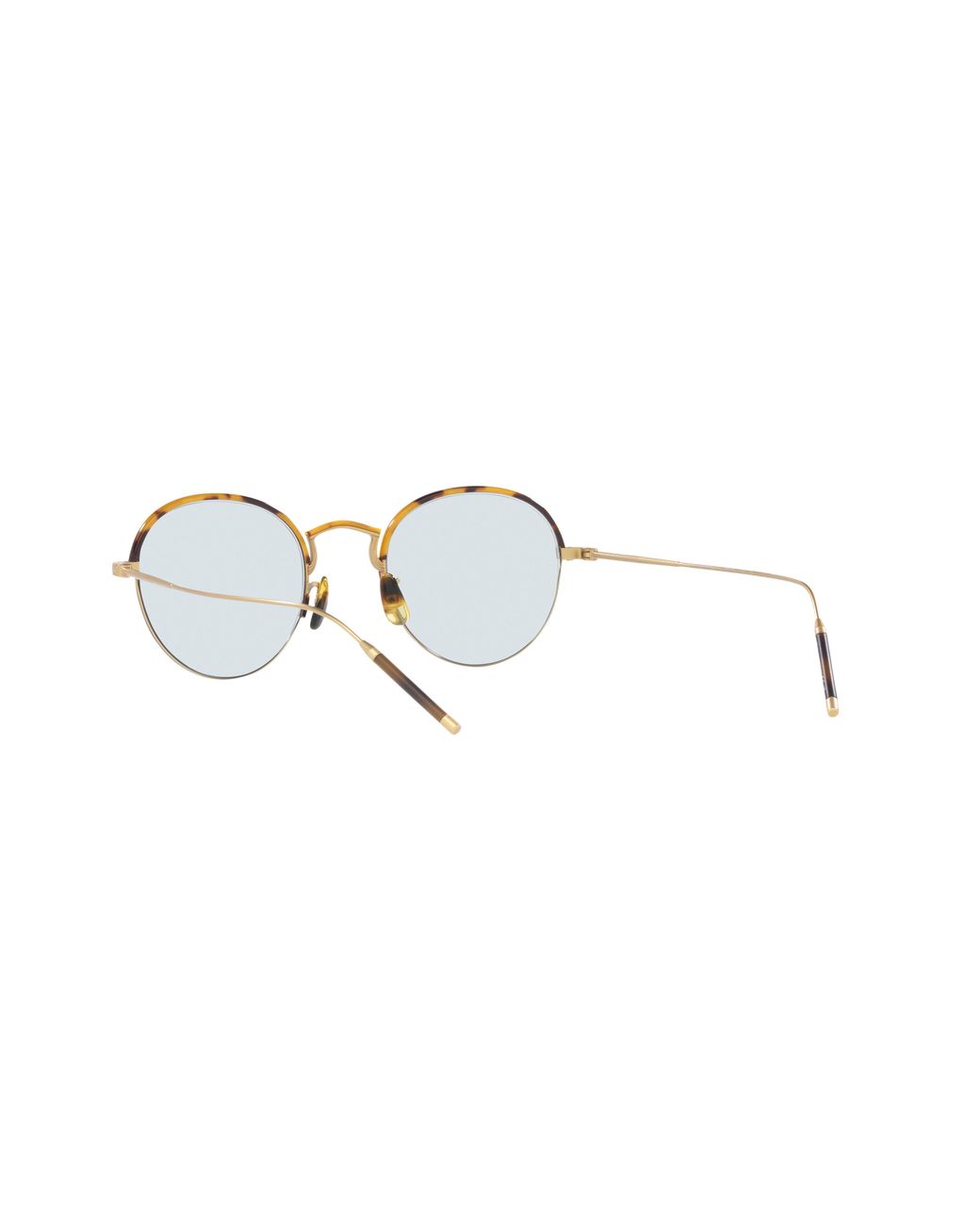 Oliver Peoples Black Ov1290T Tk-6 5252 Optical Frames Titanium Transparent Round Normal