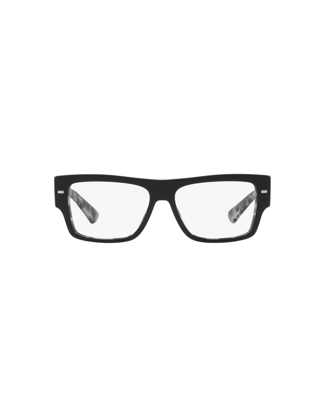 Dolce & Gabbana Black Dg3379 3403 Optical Frames Acetate Transparent Squared Normal for men
