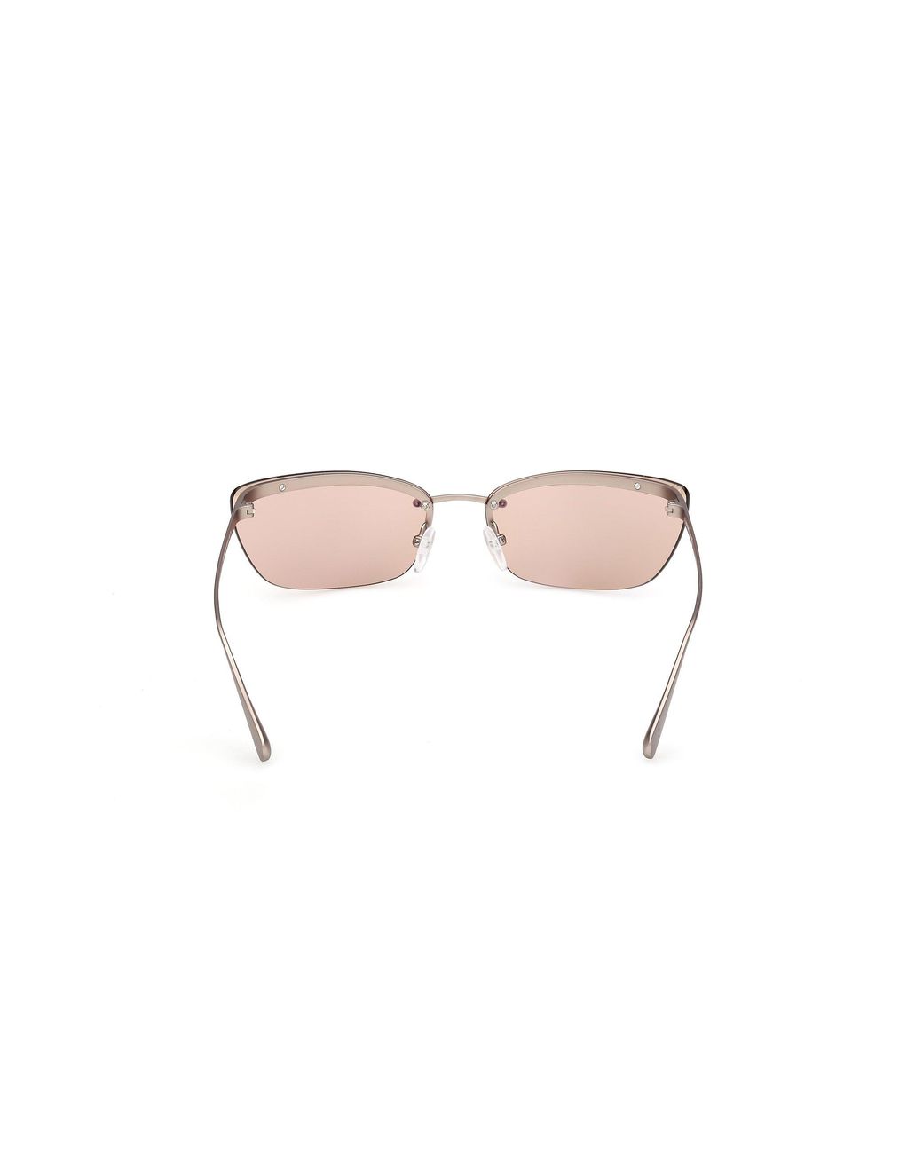 MAX&Co. Black Mo0150 38G Sunglasses Metal Butterfly Normal