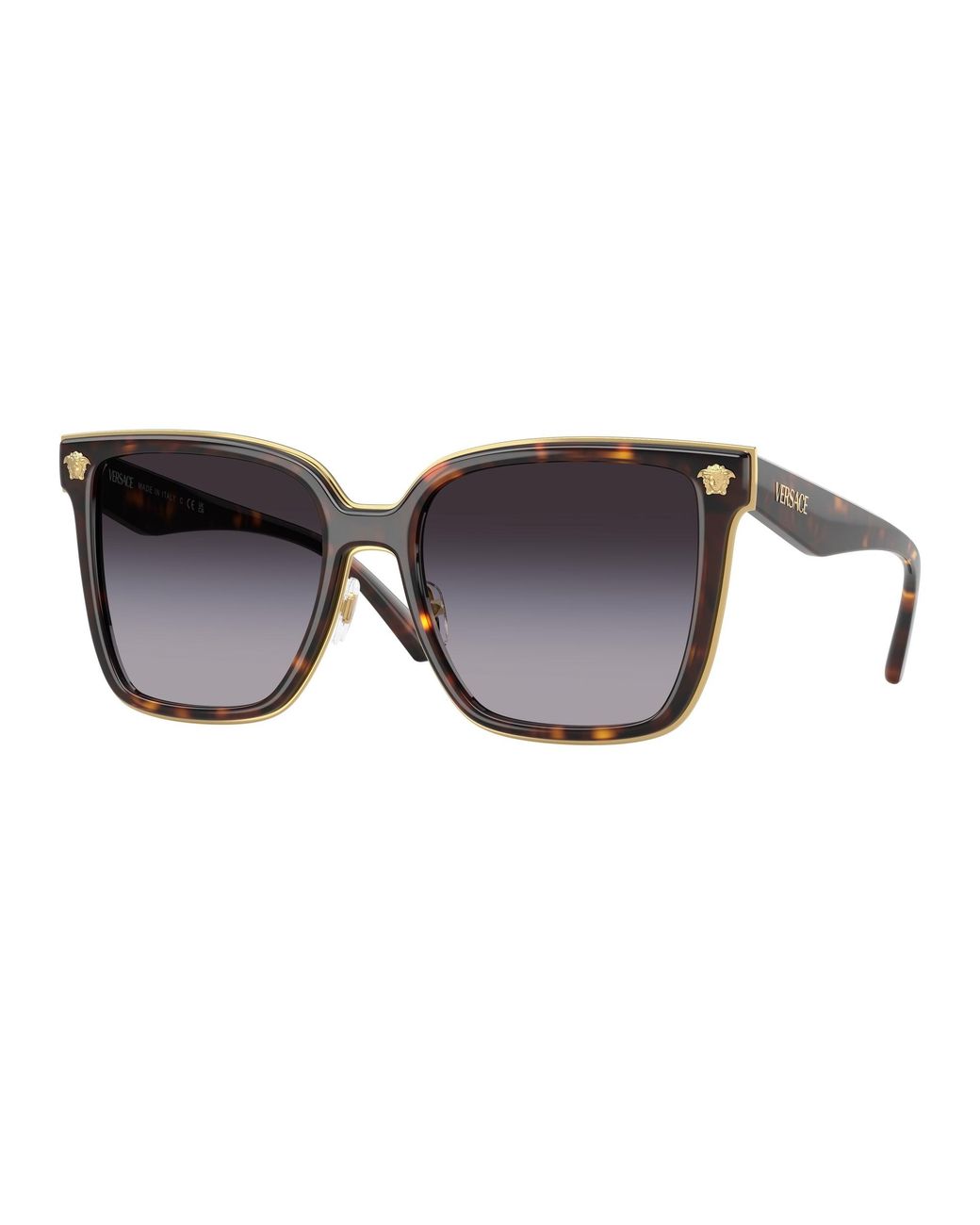 Versace Black Ve2278D 108/8G Sunglasses Metal Butterfly Normal Shaded