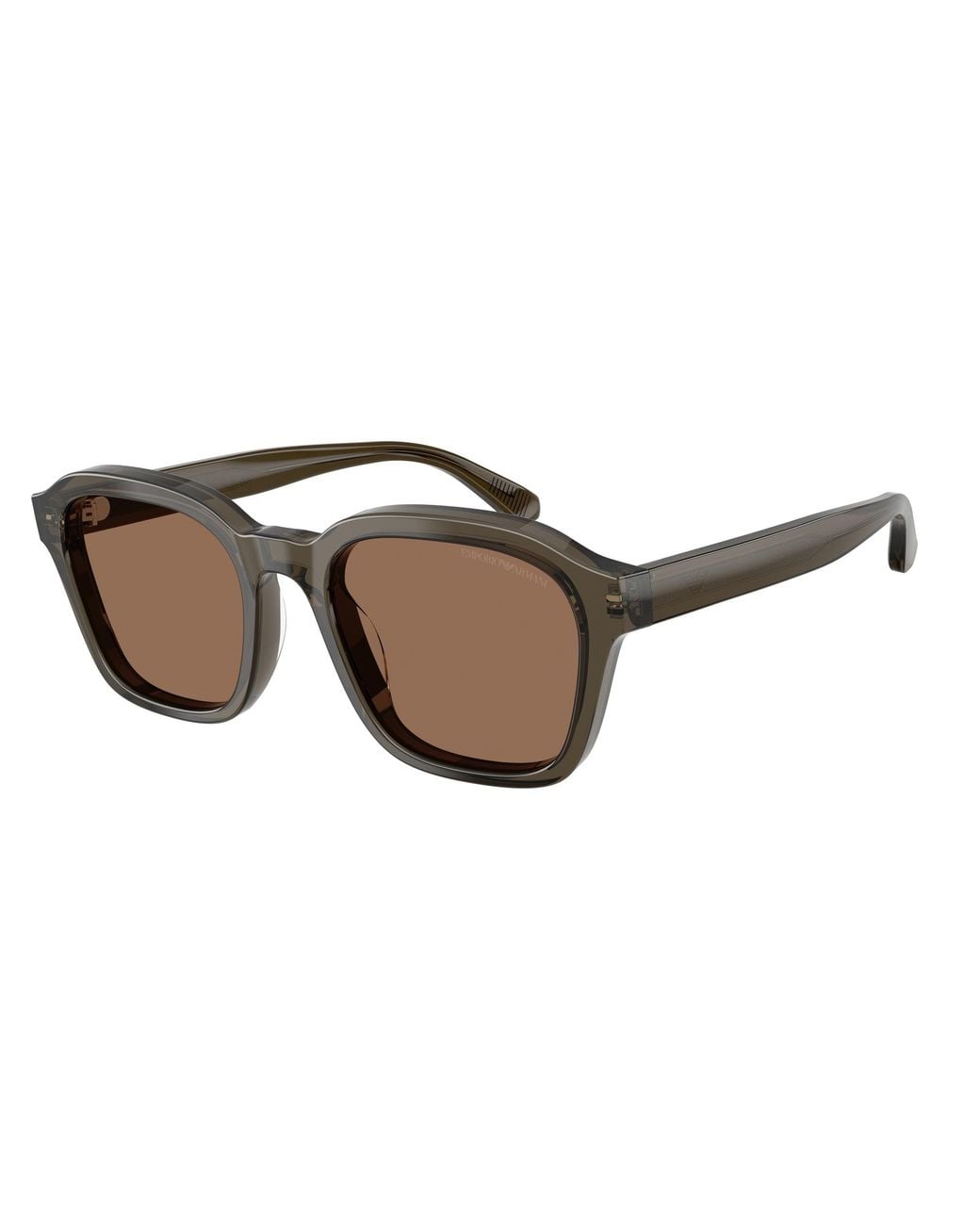 Emporio Armani Black Ea4245U 624973 Sunglasses Acetate Geometric Normal for men