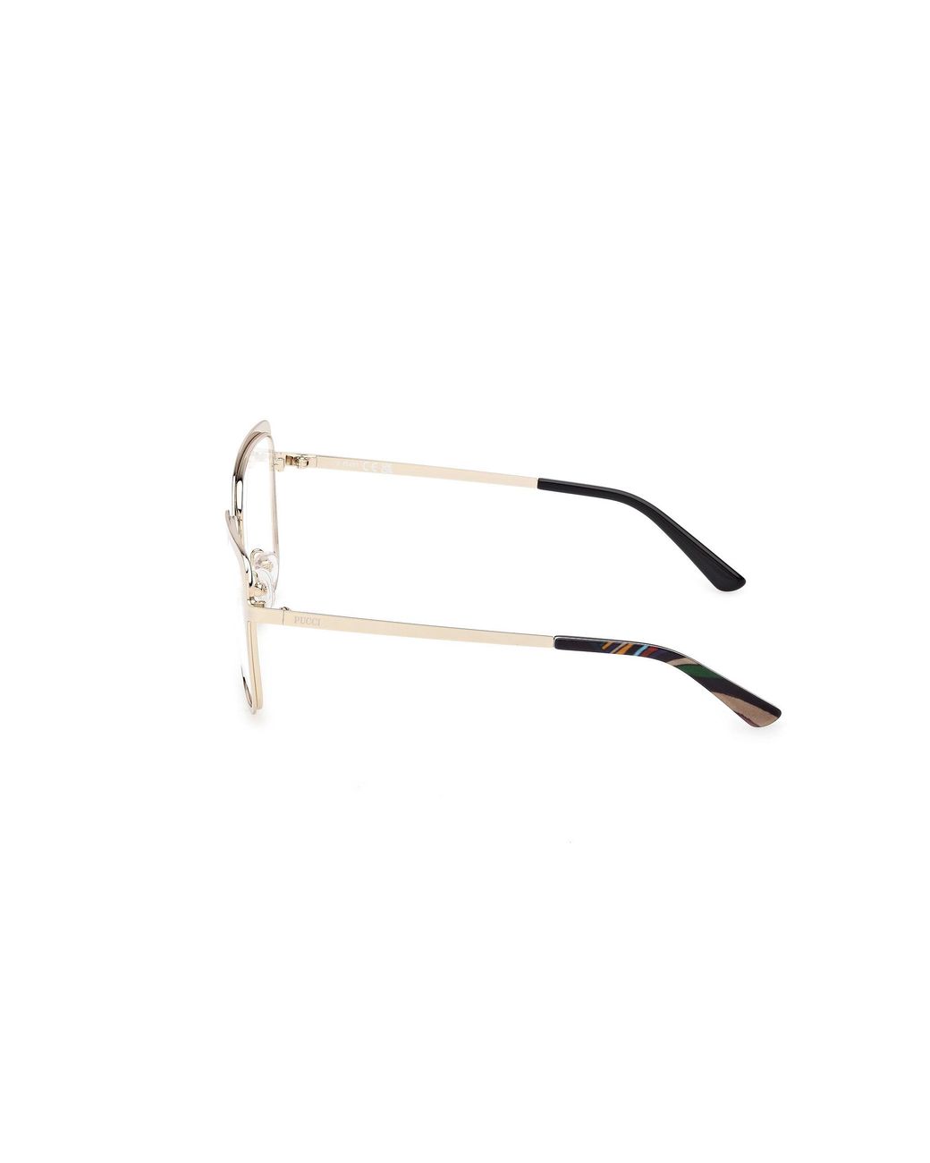 Emilio Pucci Black Ep5268 032 Optical Frames Metal Butterfly Normal