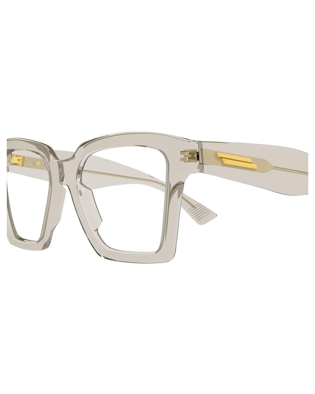 Bottega Veneta Black Bv1458O 003 Optical Frames Acetate Transparent Squared