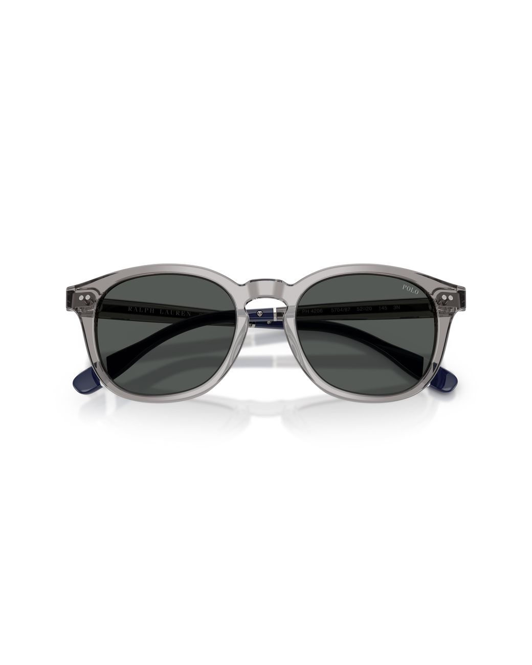 Polo Ralph Lauren Black Ph4206 570487 Sunglasses Acetate Pantos Normal for men