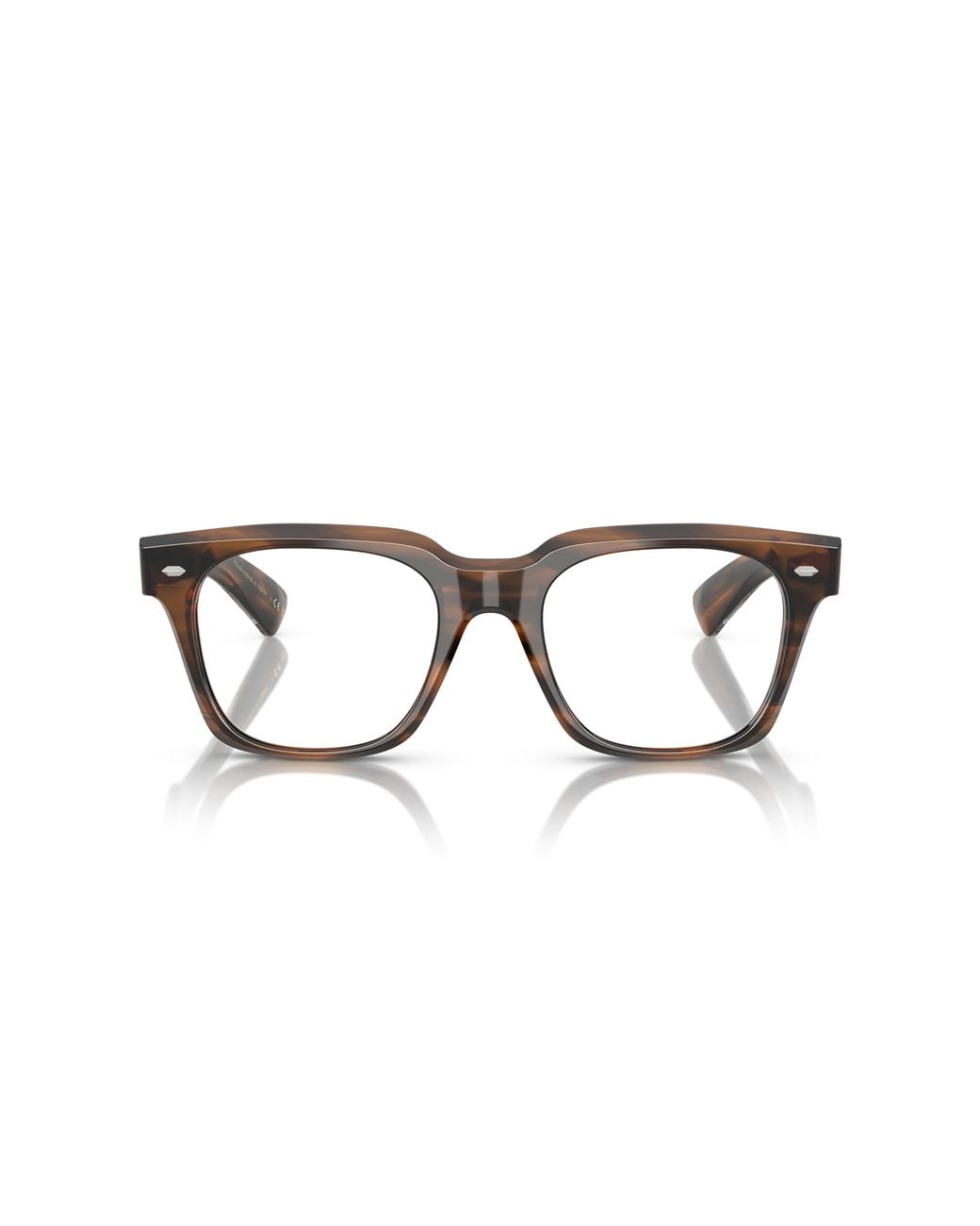 Oliver Peoples Black Ov5570U Alfrey 1794 Optical Frames Acetate Transparent Squared Normal for men