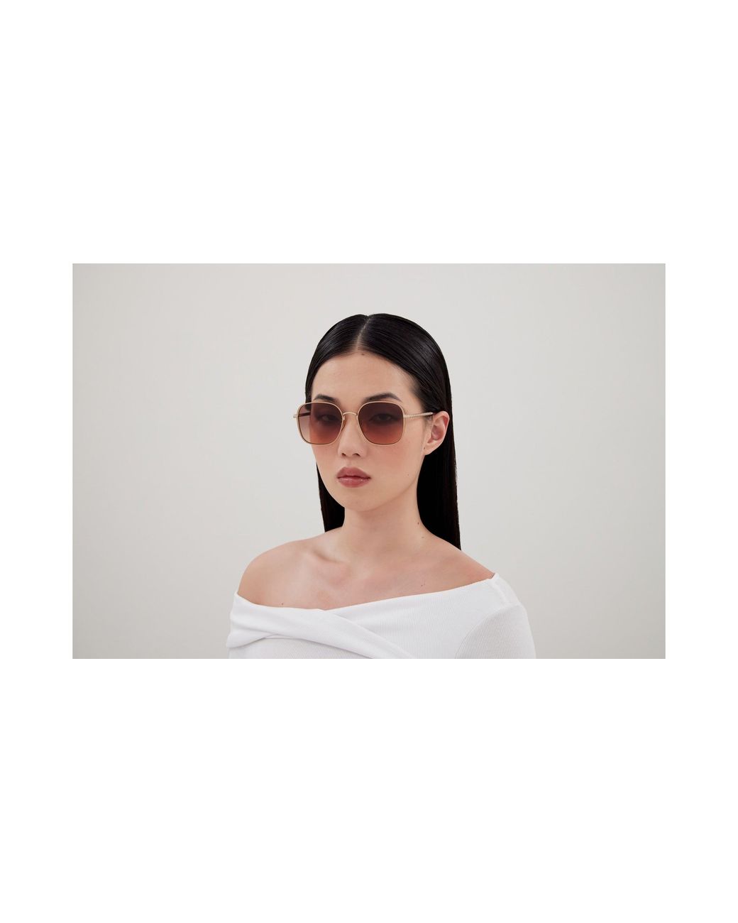 Chloé Black Ch0255Sk 004 Sunglasses Metal Squared