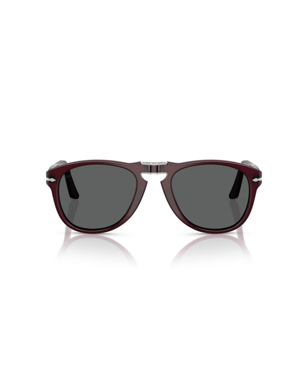 Persol Black Po0714 Folding 1216B1 Sunglasses Acetate Pilot Normal for men