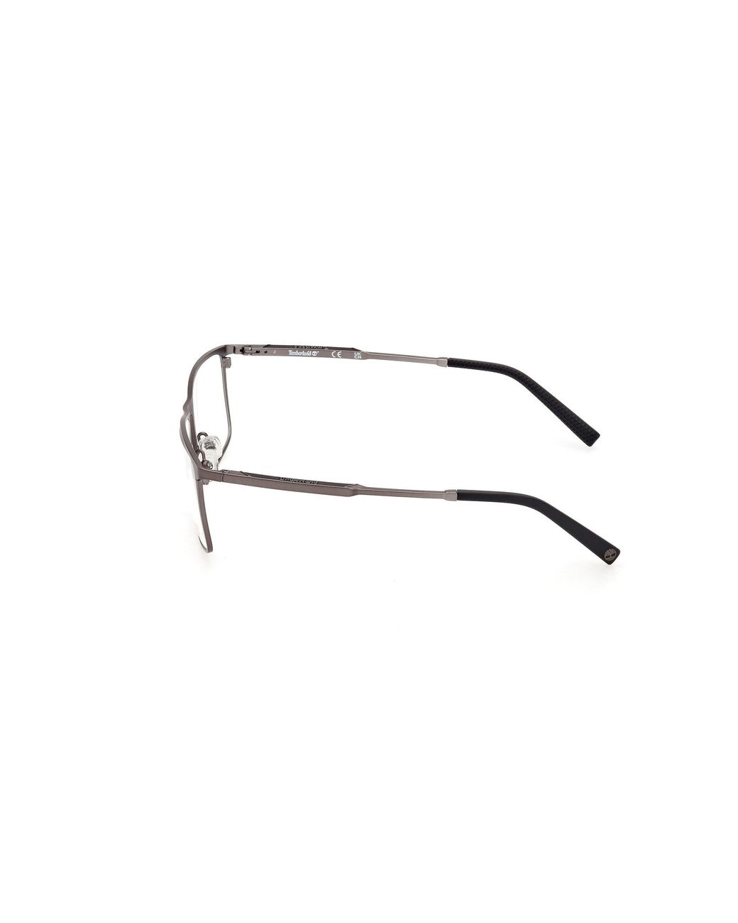 Timberland Black Tb50007 007 Optical Frames Metal Squared Normal for men