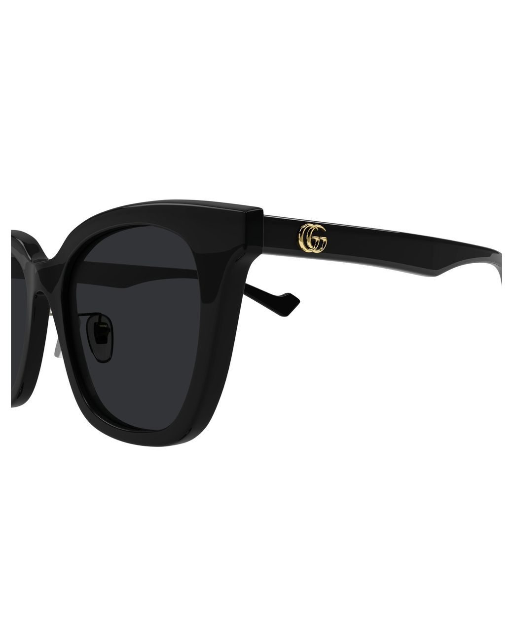 Gucci Black Gg1000Sk 001 Sunglasses Acetate Squared Normal