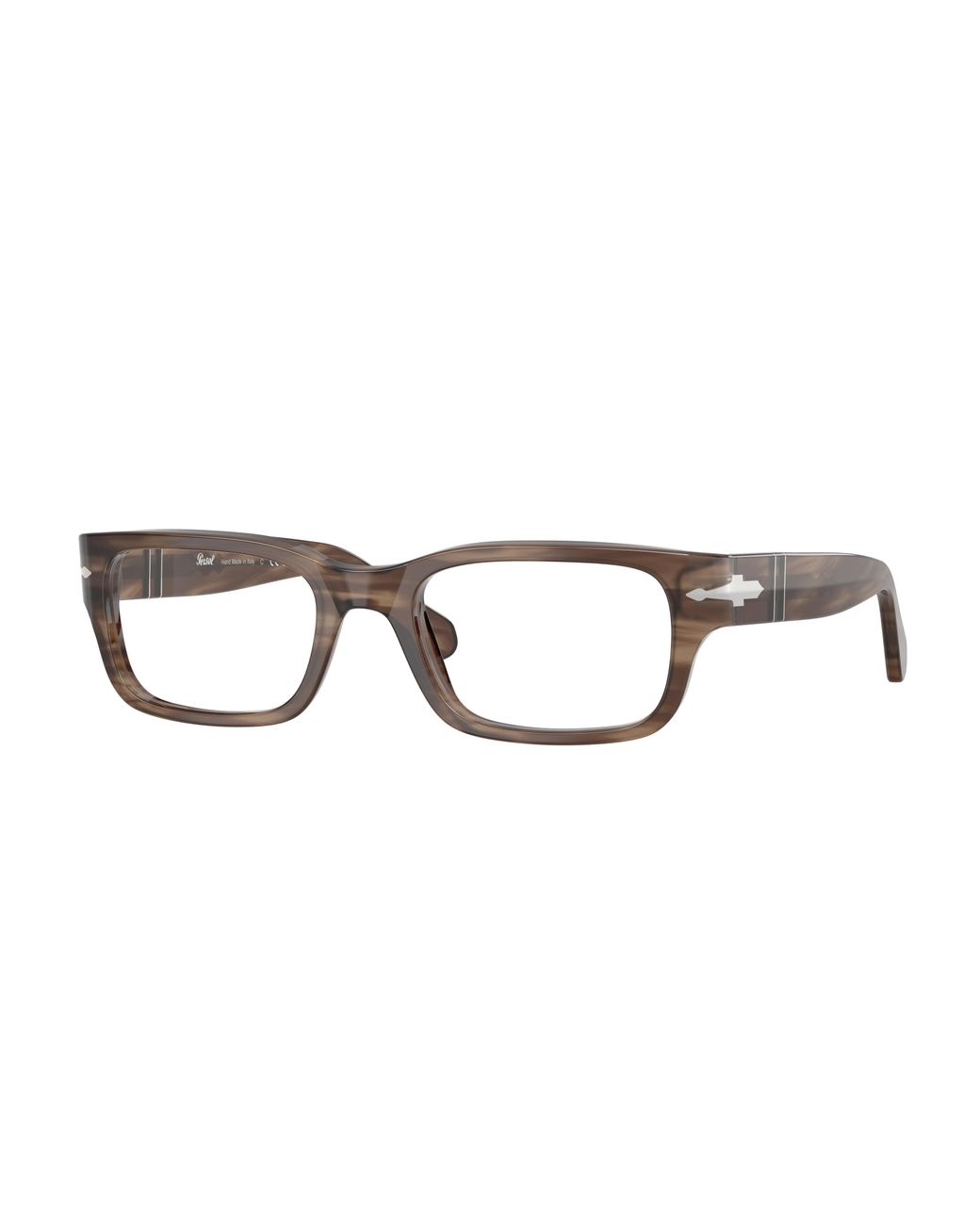 Persol Black Po3399V 1208 Optical Frames Acetate Transparent Squared Normal