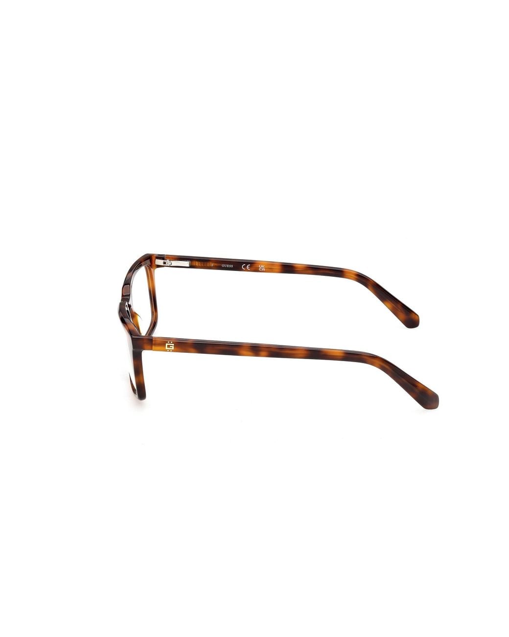 Guess Black Gu50448 53 Optical Frames Acetate Squared Normal for men