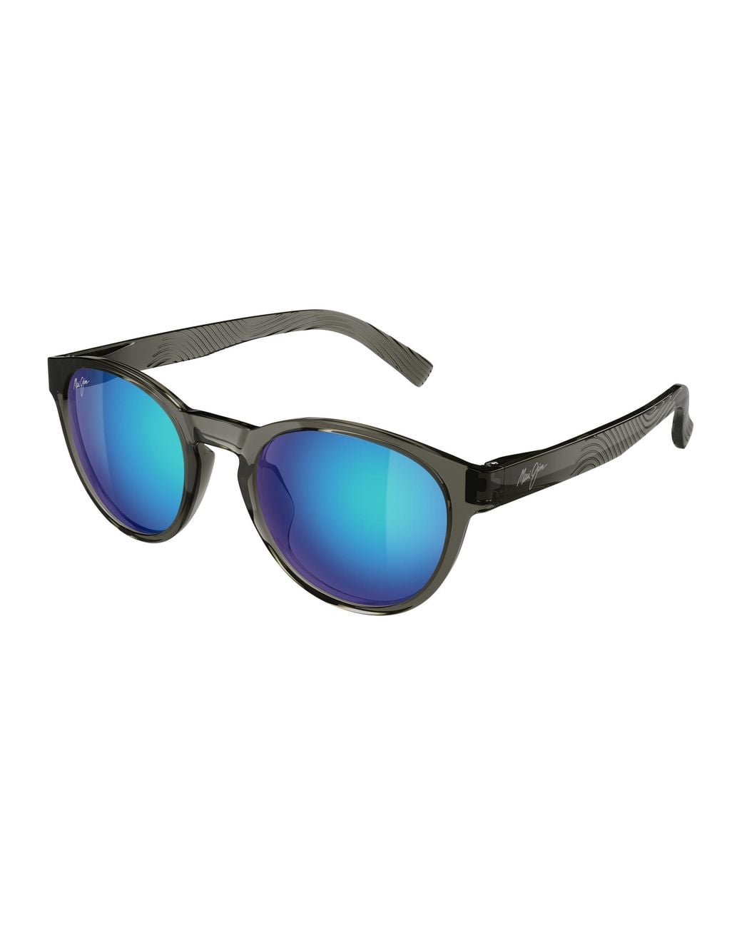 Maui Jim Black Mj0364S 004 Sunglasses Bio-Injected Round