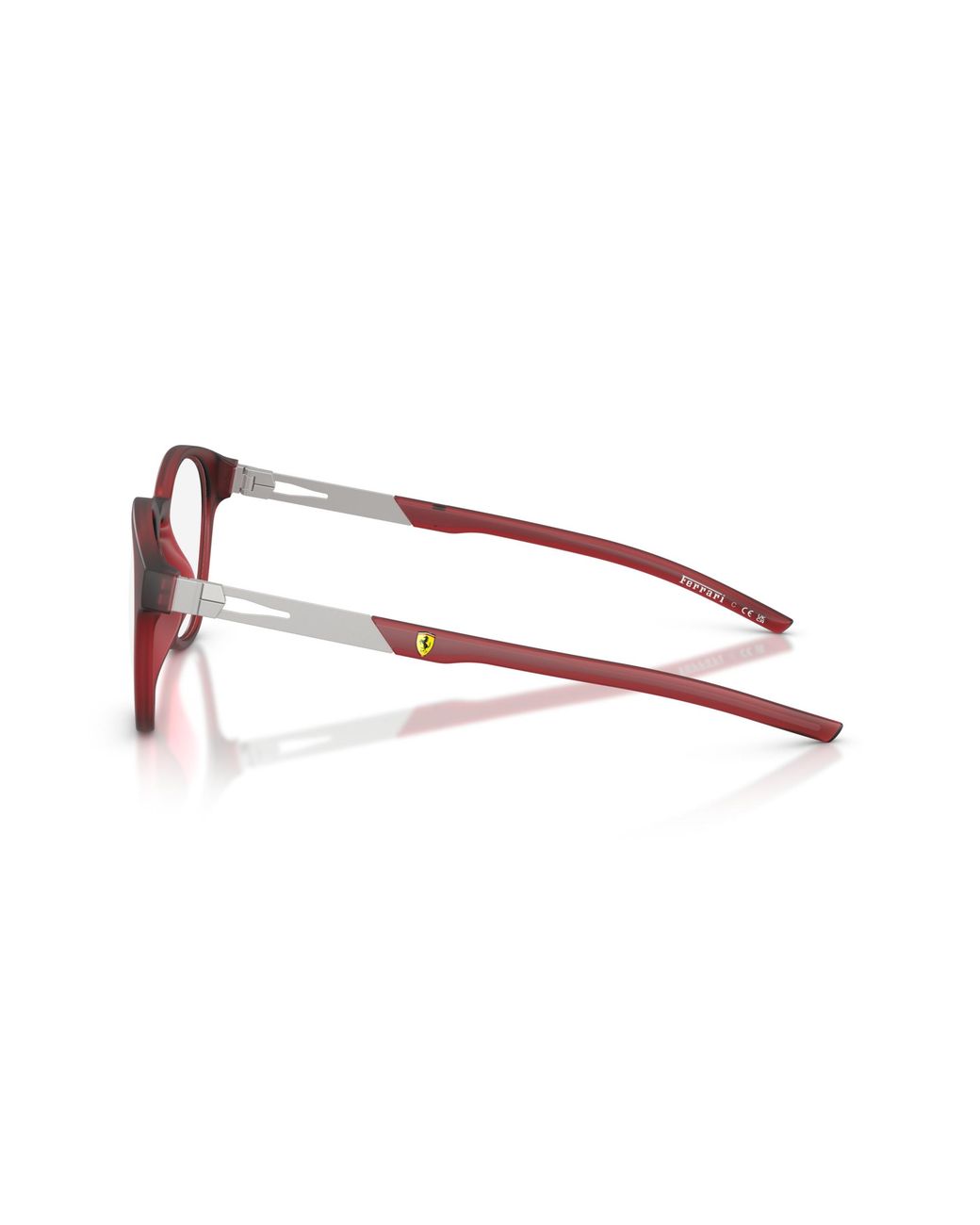 FERRARI SCUDERIA Black Fz8019U 508 Optical Frames Injected Pantos Normal