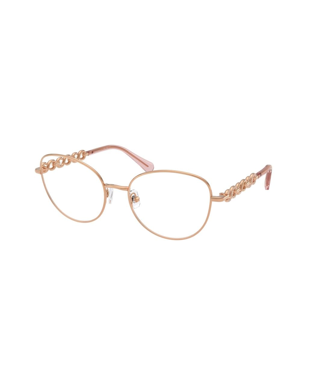 Swarovski Black Sk1044 4014 Optical Frames Metal Transparent Pantos Normal