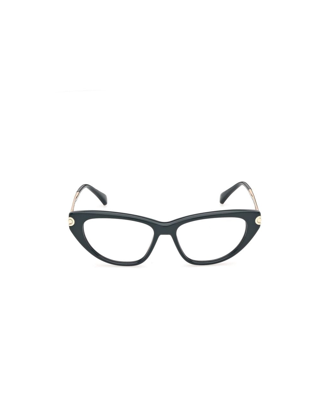 Max Mara Black Mm5254 96 Optical Frames Acetate Mask Normal