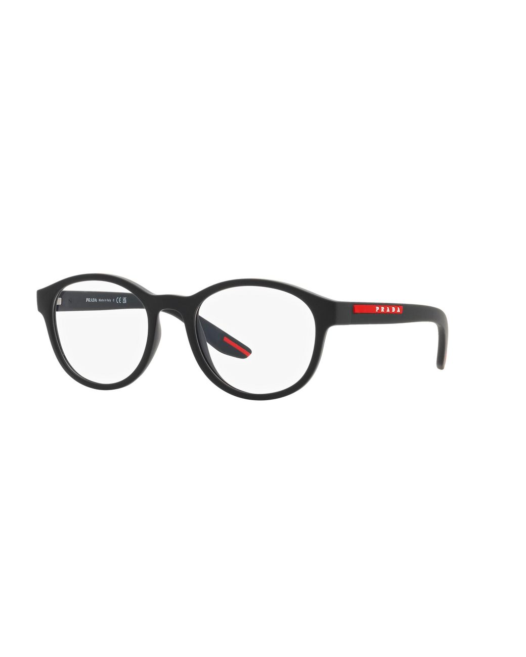 Prada Linea Rossa Black Ps 07Pv Dg01O1 Optical Frames Nylon Pantos Normal for men