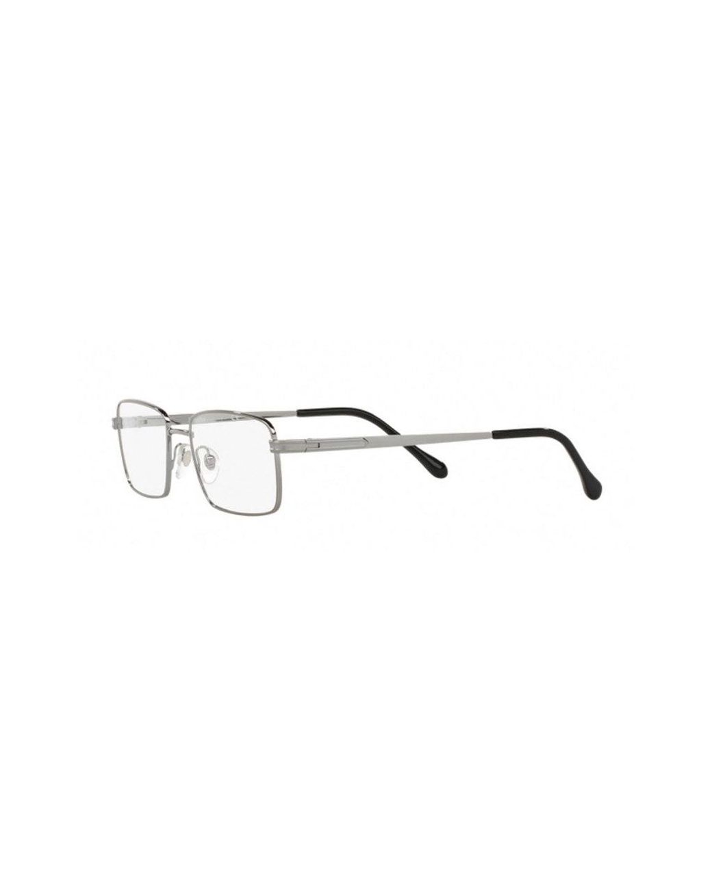 Sferoflex Black Sf2273 268 Optical Frames Metal Squared for men