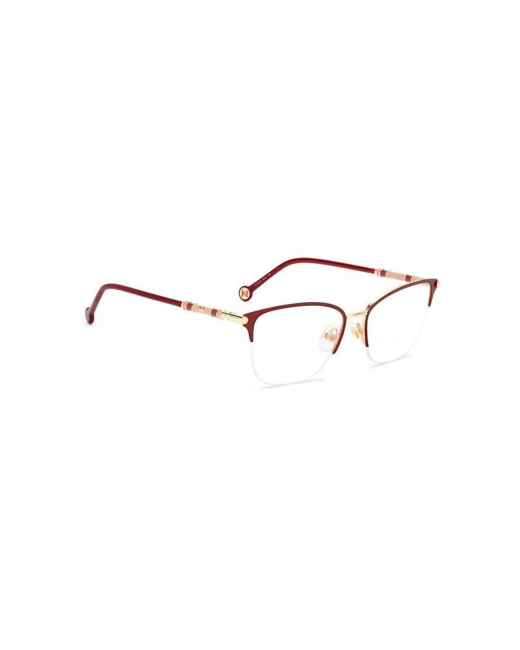 Carolina Herrera Black Ch 0033 Noa Optical Frames Metal Squared
