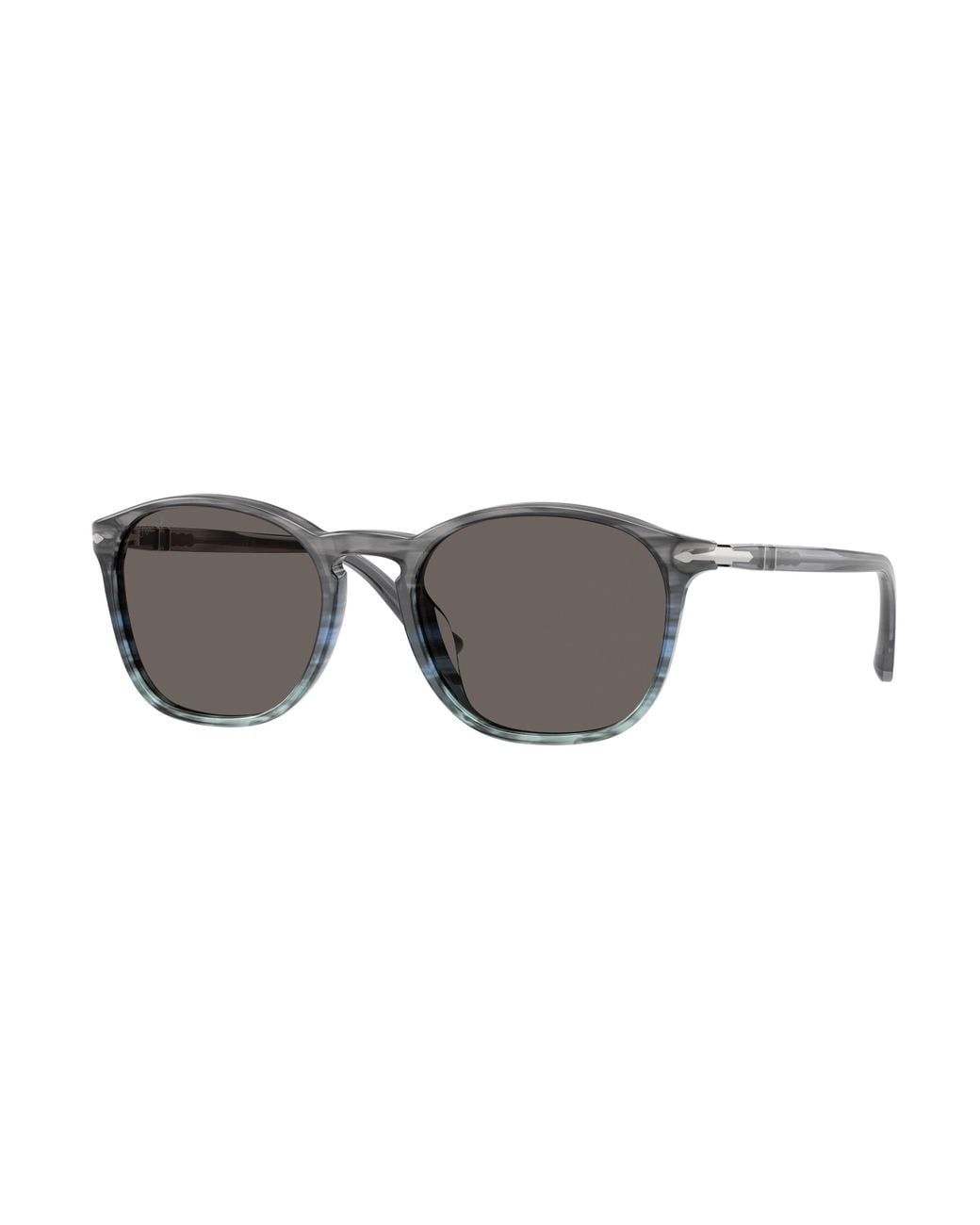 Persol Black Po3007Sx 1205B1 Sunglasses Acetate Squared Normal
