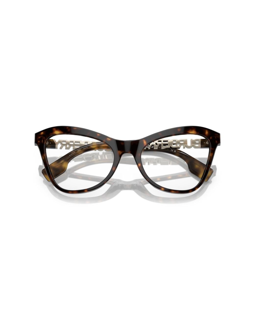 Burberry Black Be2373U Angelica 3002 Optical Frames Acetate Cat Eye