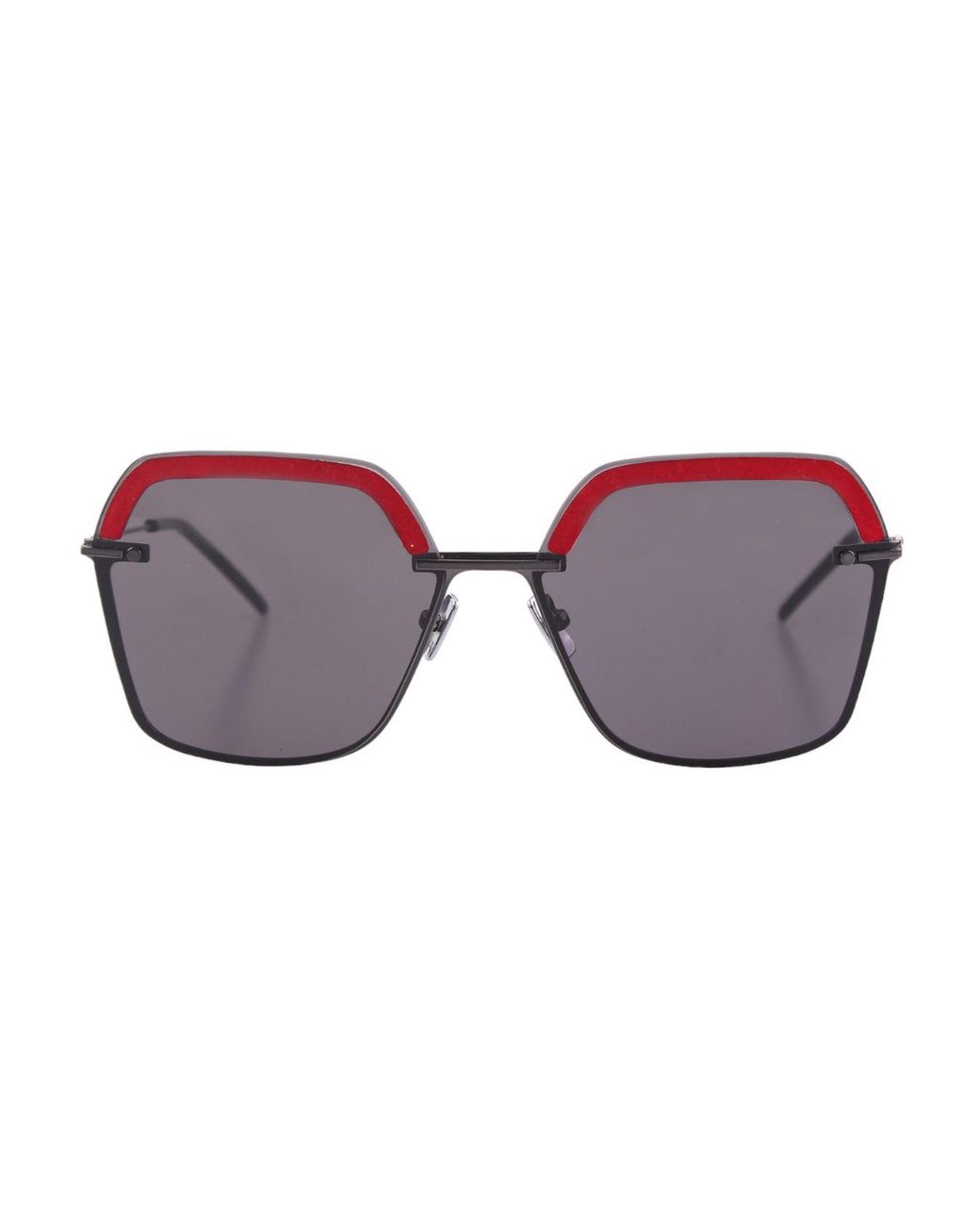 Italia Independent Black Janice 0314 V78.000 Outlet Sunglasses Metal Geometric Normal