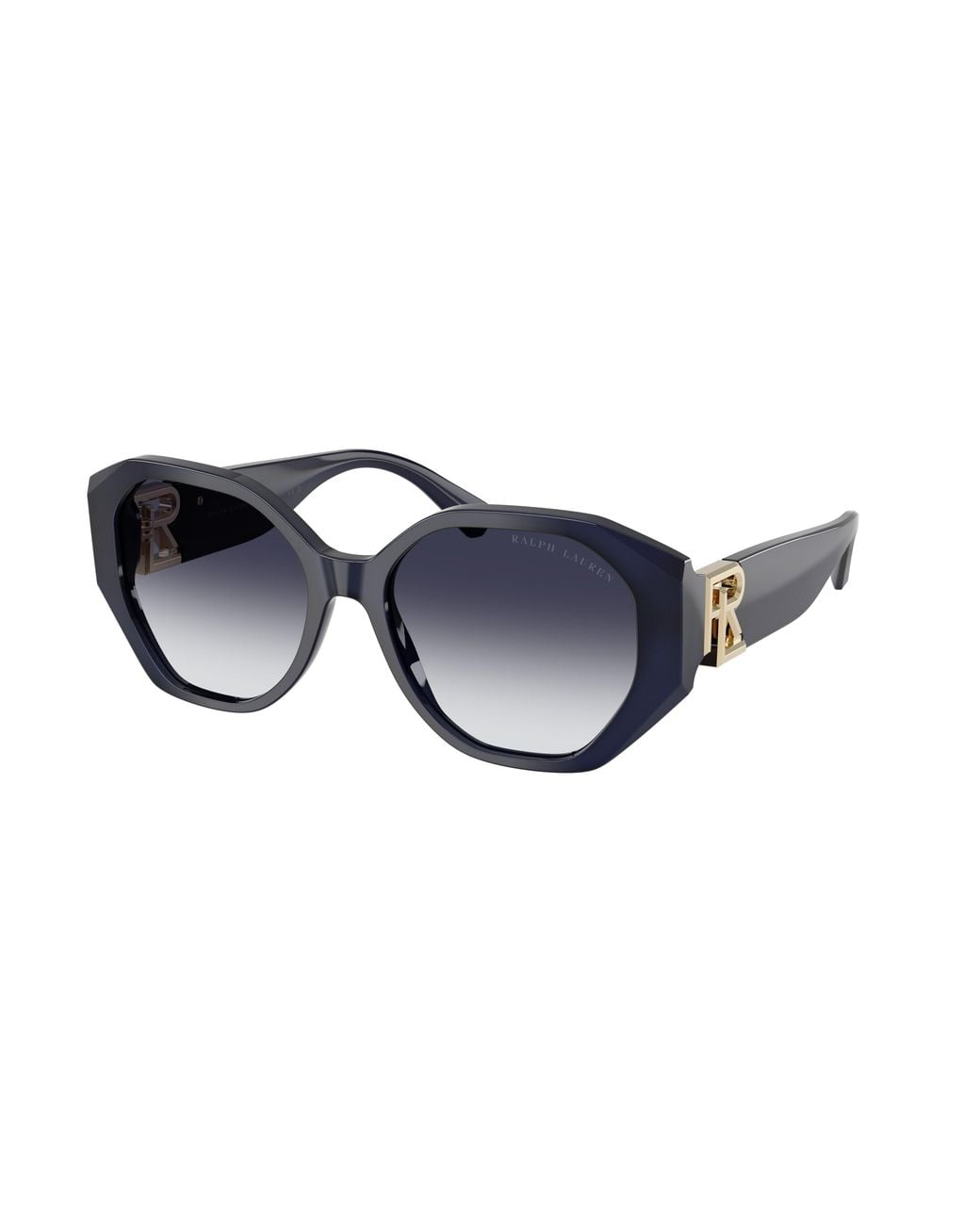 Ralph Lauren Black Rl8220 The Juliette 631011 Sunglasses Acetate Butterfly Normal Nuanced