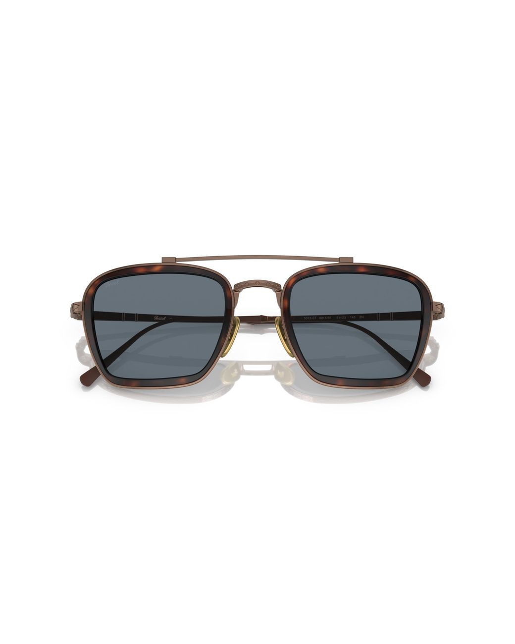 Persol Black Po5012St 801656 Sunglasses Titanium Pillow Normal
