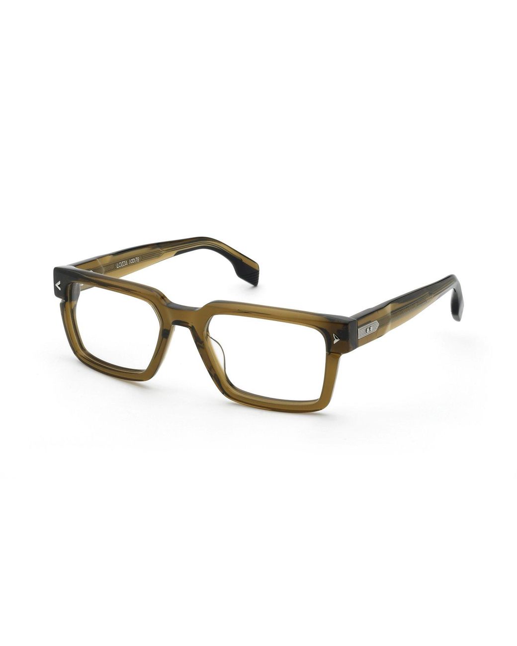 Lozza Black Vl4381M Adagio 7 760 Optical Frames Acetate Squared for men
