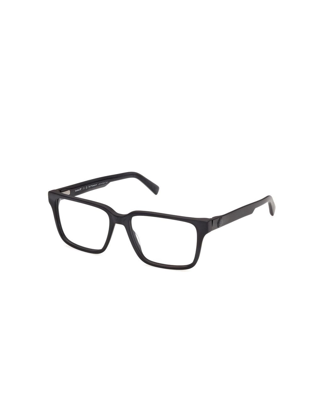 Timberland Black Tb50126 2 Optical Frames Acetate Squared Normal for men